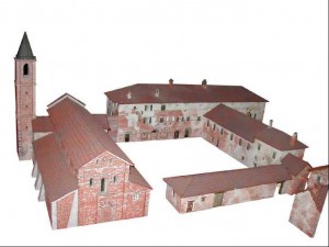 ABBAZIA TIGLIETO rendering