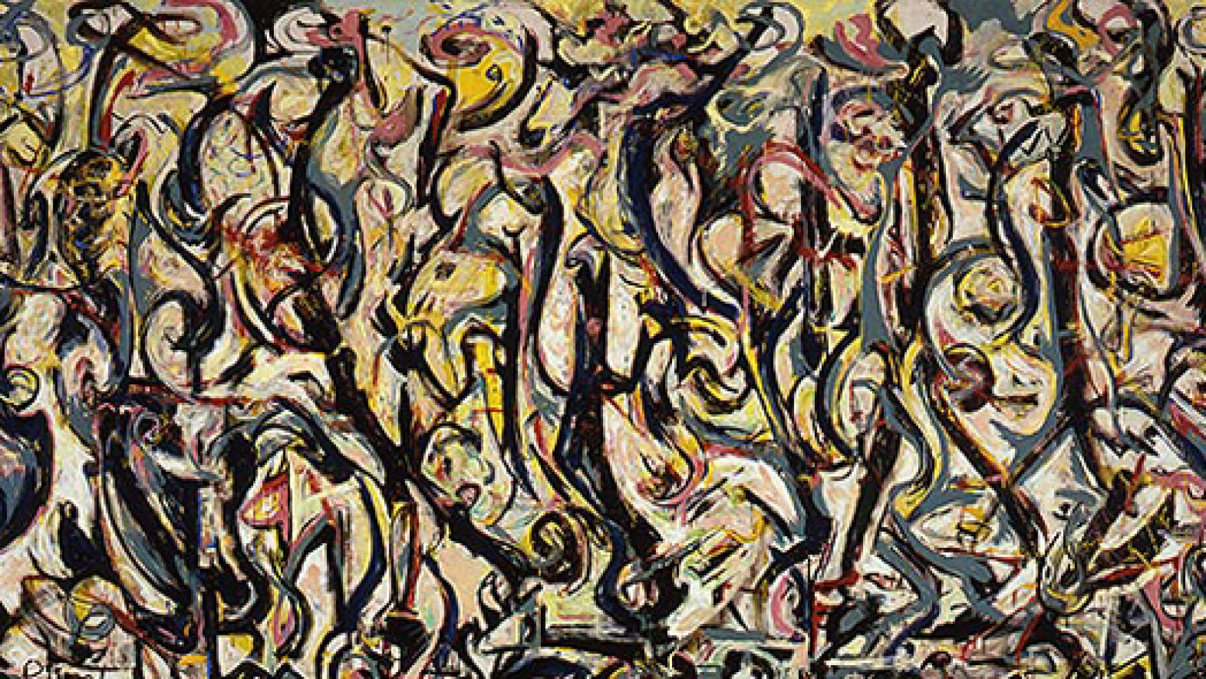 JACKSON POLLOCK “Murales. Energia resa visibile”