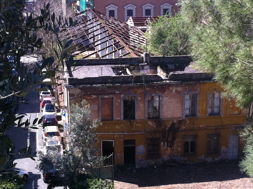 roma centro un vecchio rudere