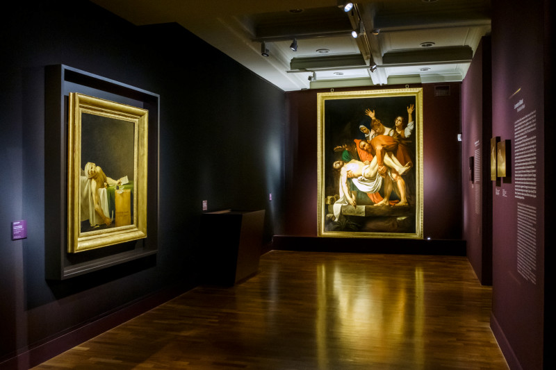 MOSTRA-DOSSIER SU DAVID E CARAVAGGIO A NAPOLI