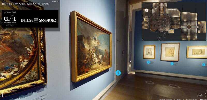 ALLE GALLERIE D’ITALIA UNA VISITA VIRTUALE ALLA MOSTRA SU TIEPOLO